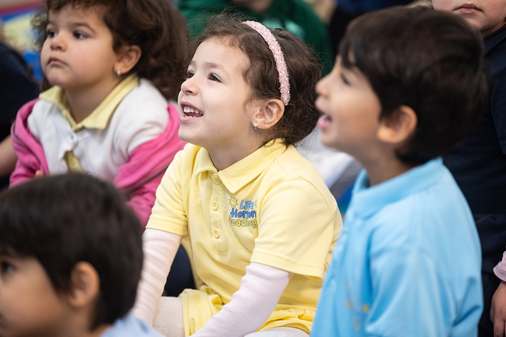 Little Horizons Academy Islamic Preschool Group of Students in Class